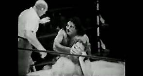 Baron Michele Leone vs (Count) Billy Varga 1950s Los Angeles professional wrestling