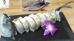 Saba Sugatazushi (Whole Mackeral Sushi) - How To Make Sushi Series