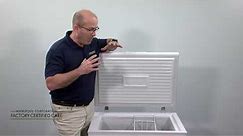 How to load your chest freezer.
