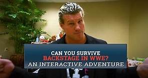 Can you survive backstage in WWE?: An interactive WWE adventure