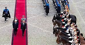 Mattarella riceve il Presidente della Repubblica del Portogallo in Visita di Stato