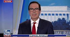 Steve Mnuchin predicts 'significant slowdown' of US economy over next six months