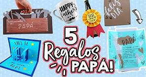 5 REGALOS FÁCILES Y CREATIVOS para PAPÁ!! (Día del padre!) ✄ Barbs Arenas Art!