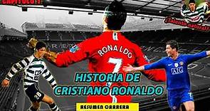 Conoce la biografía de Cristiano Ronaldo