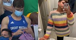MEDALLA DE LA MODA: Tom Daley, el medallista olímpico que teje al crochet