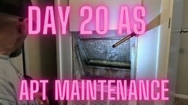 Day 20 as apartment maintenance