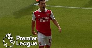 Cedric Soares makes it 3-1 to Arsenal v. Everton | Premier League | NBC Sports