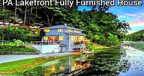 Pennsylvania Lakefront Homes For Sale | $270k | 3bd | Pennsylvania Fully Furnished Cheap Houses