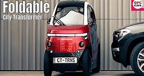 City Transformer is a Foldable Electric Car From Israel