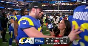 Baker Mayfield postgame interview gets interrupted by HEATED moment