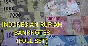 Indonesian Rupiah Full Set - Currency Universe English