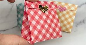 diy 禮物袋 | 可愛實用的禮物袋折法 | 手作紙袋 | 禮物包裝 |摺紙 |手工紙袋 |手作 | origami gift bag