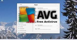 How to Download & Install AVG Antivirus Free | Windows 11