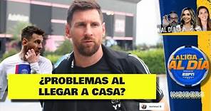 INCREÍBLE. Messi perdió la intimidad al regresar a su casa en Barcelona | La Liga Al Día