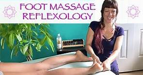 Foot Massage Reflexology Techniques - Jen Hilman Healing Through The Power of Relaxing Touch