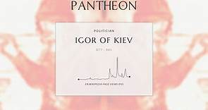 Igor of Kiev Biography - Prince of Kiev from 912 to 945