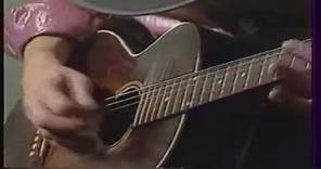 Stevie Ray Vaughan ,rare Gibson L1, maybe 1929, accoustic guitar solo, . 1983avi