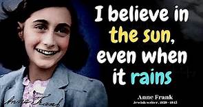 Anne Frank Quotes | best quotes from Her Diary About Life , Hope and Humanity