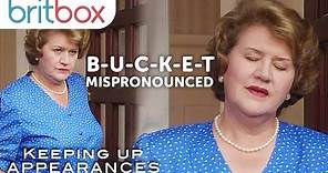 Best of Hyacinth Bucket's Name Mispronunciation | Keeping Up Appearances