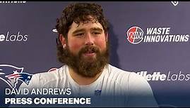 David Andrews: “Proud of the way the team competed.” | Patriots Postgame Press Conference