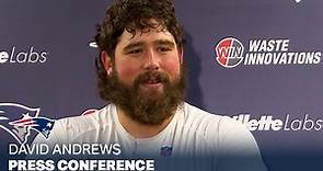 David Andrews: “Proud of the way the team competed.” | Patriots Postgame Press Conference