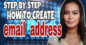 How to create email account | How to create email address