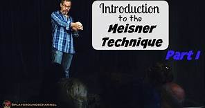 What is the Meisner Technique ? Free Class with Anthony Montes, part I