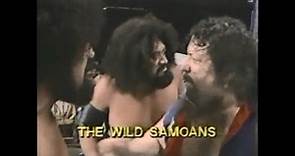 Rocky Johnson & Tony Atlas vs Wild Samoans Championship Wrestling Nov 26th, 1983