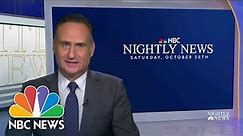 Nightly News Full Broadcast - October 30th