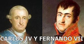 Carlos IV y Fernando VII~Guerra de Independencia Española~Crisis en el Antiguo Régimen.