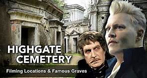Highgate Cemetery - Filming Locations and Famous Graves 4K