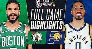 CELTICS at PACERS | NBA IN-SEASON TOURNAMENT 🏆 | FULL GAME HIGHLIGHTS | December 4, 2023