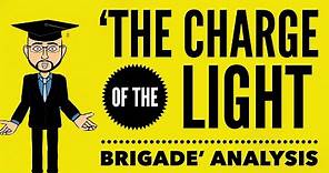Alfred Lord Tennyson's 'The Charge of the Light Brigade' Mr Bruff Analysis
