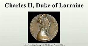 Charles II, Duke of Lorraine