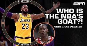 Who is the NBA's GOAT? 🐐 Stephen A., Shannon Sharpe and Tim Legler debate 👀 | First Take