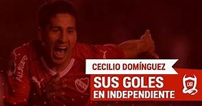 Todos los goles de Cecilio Domínguez en Independiente