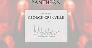 George Grenville Biography - Prime Minister of Great Britain from 1763 to 1765