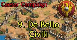 9. De Bello Civili | Julius Caesar | AoE2: DE Custom Campaign