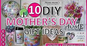 DIY MOTHER'S DAY GIFT IDEAS | 10 Dollar Tree Mother's Day Gift Ideas 2021 | EASY💗UNIQUE💗PERSONALIZED