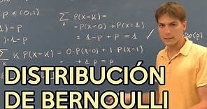 Distribución de Bernoulli o dicotómica 🎲 PROBABILIDAD
