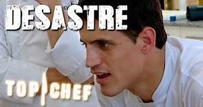 Top chef - El desastre de Miguel en la cocina