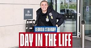 Day In The Life of An England Midfielder ⚽️ Georgia Stanway | Lionesses
