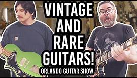 The WILDEST Guitars at the Orlando Guitar Show!