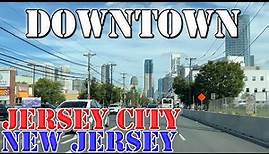 Jersey City - New Jersey - 4K Downtown Drive