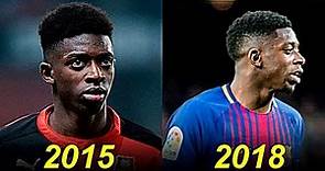 Ousmane Dembele - Evolution From 18 To 21 Years Old