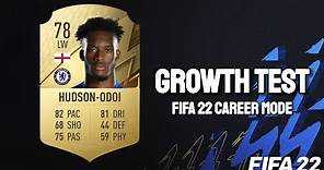 Callum Hudson-Odoi Growth Test! FIFA 22 Career Mode