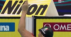 Nicolò martinenghi campione del mondo 58.26 100 rana