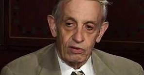 Dr. John Nash explains why the Nobel Prize impacted his life more than most other laureates