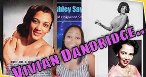 Vivian Dandridge, A Sad Tale of Forced Competition😭🔥 - OLD HOLLYWOOD SCANDALS!