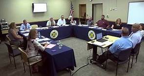 Board of Education Meeting 8/13/15